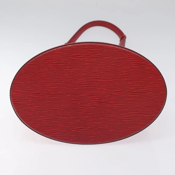 LOUIS VUITTON Epi Cluny Shoulder Bag Red M52257 LV Auth 115722 - Picture 8 of 15